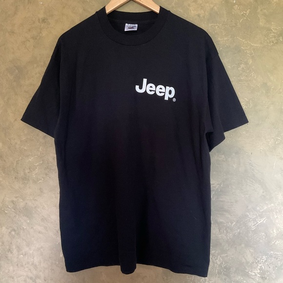 Vintage 90s Single Stitch Jeep Double-sided Promo Tee - Picture 2 of 6